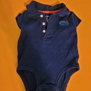 🌑 Baby boys polo onesis